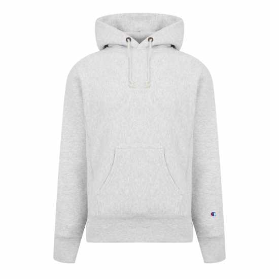 Мъжка Риза Champion Reverse Weave Hooded Sweatshirt Mens Сиво Мъжки суитчъри и блузи с качулки