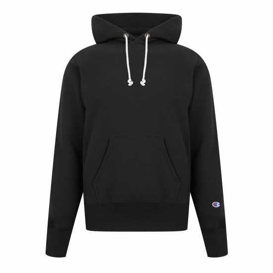 Мъжка Риза Champion Reverse Weave Hooded Sweatshirt Mens Черно Мъжки суитчъри и блузи с качулки