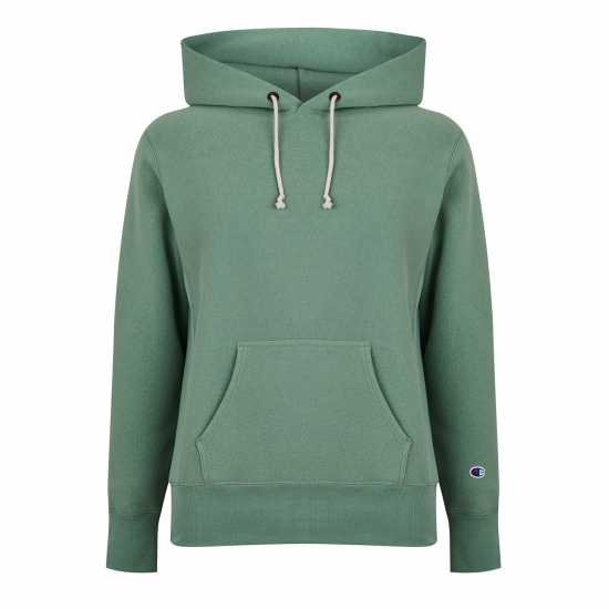 Мъжка Риза Champion Reverse Weave Hooded Sweatshirt Mens Зелено Мъжки суитчъри и блузи с качулки