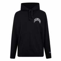 Champion Logo Hoodie Mens Черно Мъжки суитчъри и блузи с качулки