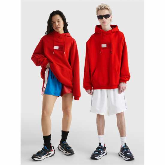 Tommy Jeans Tjcu Terry Flag Hoodie  