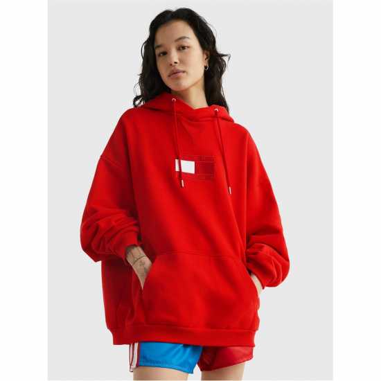 Tommy Jeans Tjcu Terry Flag Hoodie  