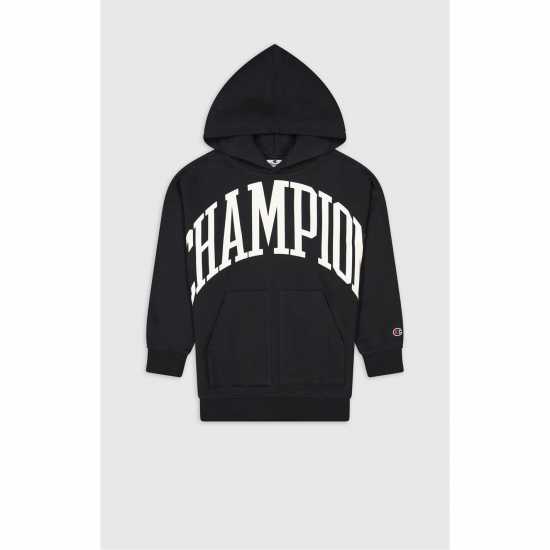 Champion B Hood Sw Jn99 Черно Детски суитчъри и блузи с качулки