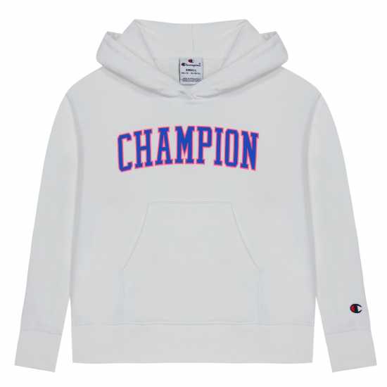 Champion G Hood Sw Jn99 Бяло Детски суитчъри и блузи с качулки