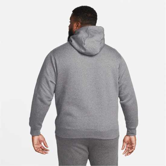 Nike Sportswear Club Fleece Pullover Hoodie Mens Charcoal Мъжки полар