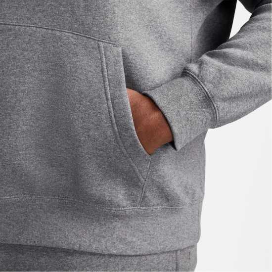 Nike Sportswear Club Fleece Pullover Hoodie Mens Charcoal Мъжки полар