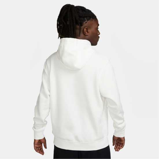 Nike Sportswear Club Fleece Pullover Hoodie Mens Sail/White Мъжки суитчъри и блузи с качулки