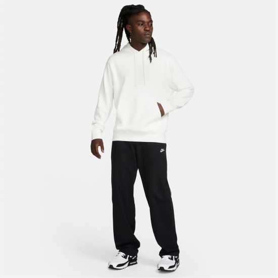 Nike Sportswear Club Fleece Pullover Hoodie Mens Sail/White Мъжки суитчъри и блузи с качулки