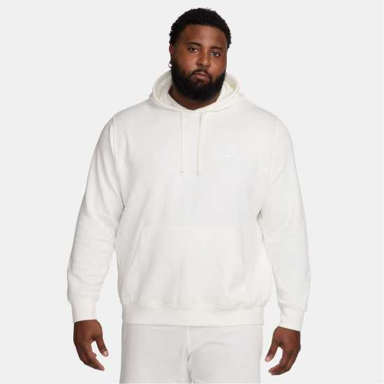 Nike Sportswear Club Fleece Pullover Hoodie Mens Sail/White Мъжки суитчъри и блузи с качулки