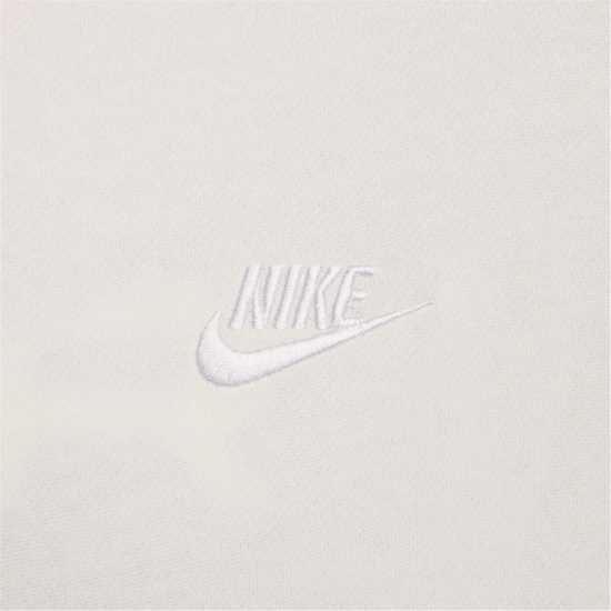 Nike Sportswear Club Fleece Pullover Hoodie Mens Sail/White Мъжки суитчъри и блузи с качулки