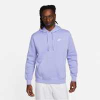 Nike Sportswear Club Fleece Pullover Hoodie Mens Light Thistle Мъжки суитчъри и блузи с качулки