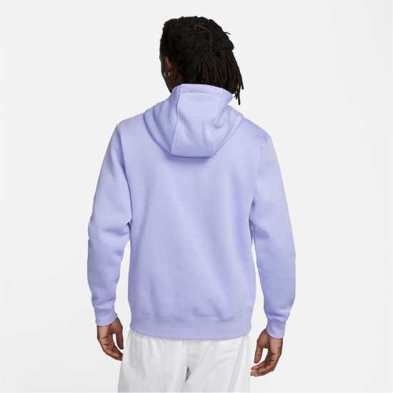 Nike Sportswear Club Fleece Pullover Hoodie Mens Light Thistle Мъжки суитчъри и блузи с качулки