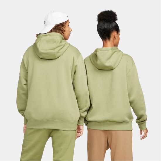 Nike Sportswear Club Fleece Pullover Hoodie Mens Green/Wht/Tall Мъжки суитчъри и блузи с качулки