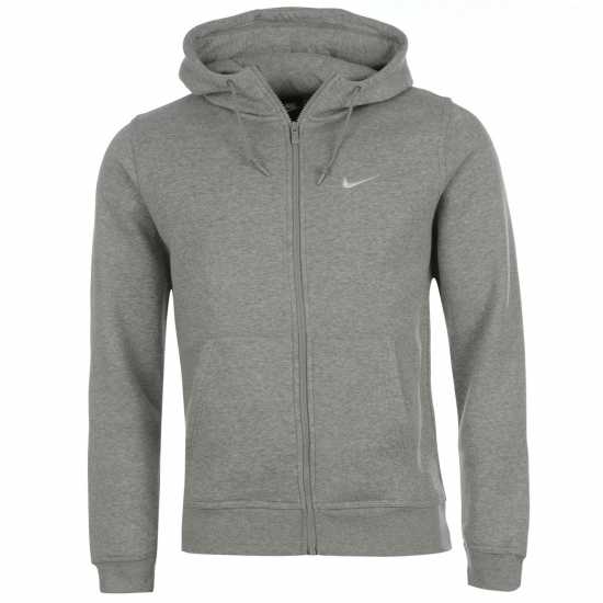 Nike Sportswear Club Fleece Men's Full-Zip Hoodie Grey Мъжки полар