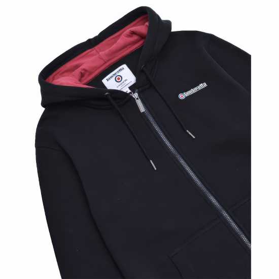 Lambretta Hoodie Черно Мъжки суитчъри и блузи с качулки