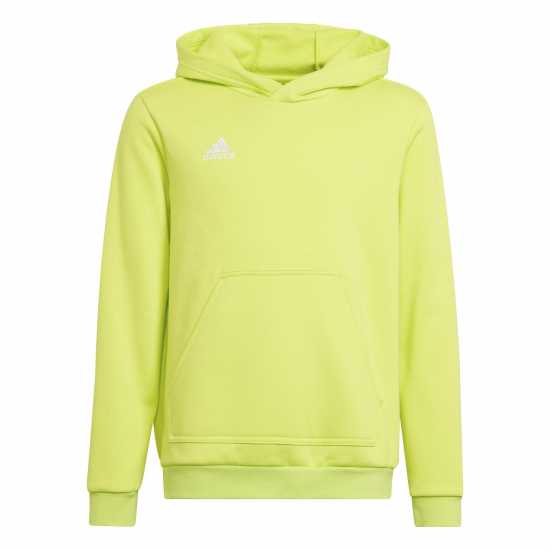 Adidas Ent22 Hoodie Juniors Жълто/Бяло Детски суитчъри и блузи с качулки