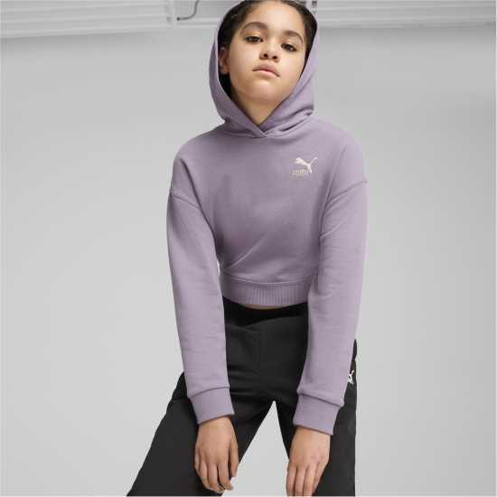 Puma Better Classics Hoodie Tr G Hoody Unisex Kids Бледолилаво 