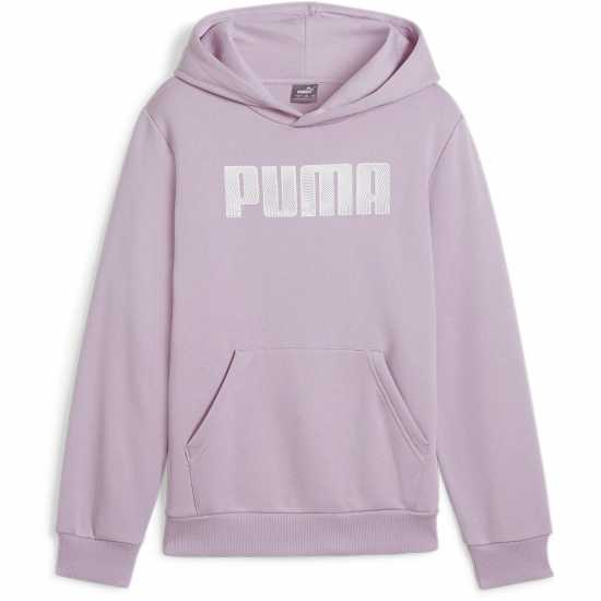 Puma Mass Merchants Hoodie Fl B Hoody Unisex Kids Гроздово мъглене 