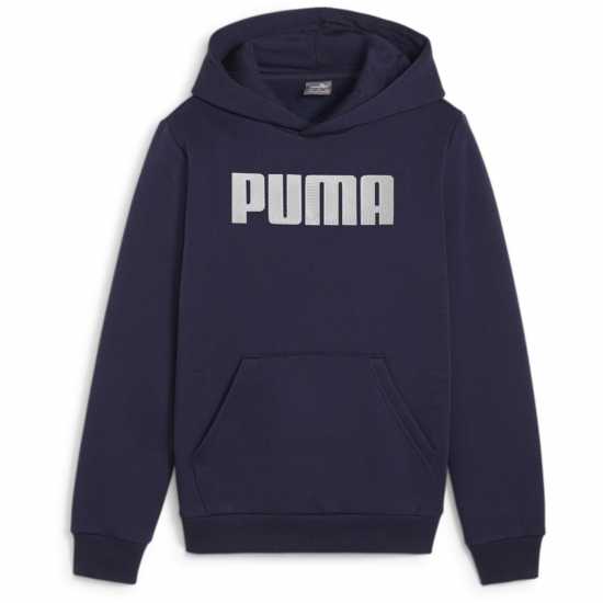 Puma Mass Merchants Hoodie Fl B Hoody Unisex Kids Морска синьо 