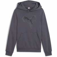 Puma Ess+ Logo Lab Cat Hoodie Tr B Hoody Unisex Kids Сребърно сиво 