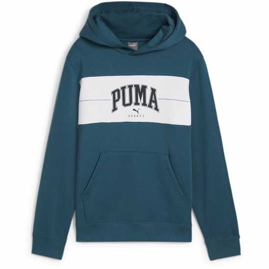 Puma Squad Hoodie Fl B Hoody Unisex Kids Зелено 