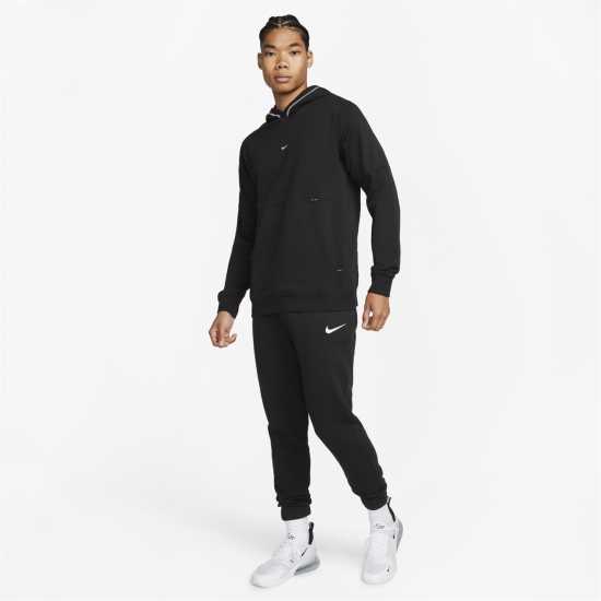 Nike Strike Men'S Pullover Soccer Hoodie Hoody Mens Черно/Бяло 