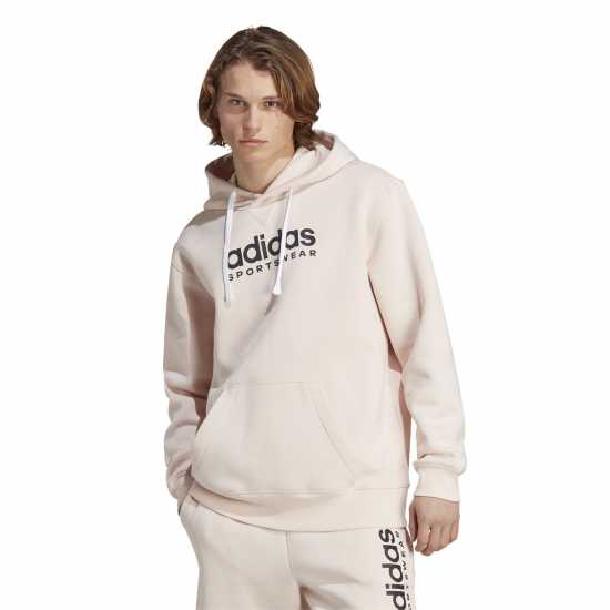 Adidas All Szn Fleece Graphic Hoodie Mens Wonder Quartz Мъжки суитчъри и блузи с качулки