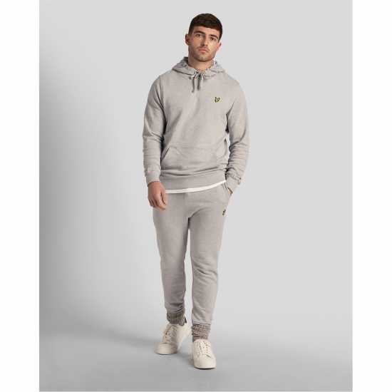 Lyle And Scott Lyle Pullover Hood Sn52 Light Grey D24 