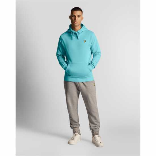 Lyle And Scott Lyle Pullover Hood Sn52 Алпийско небе 