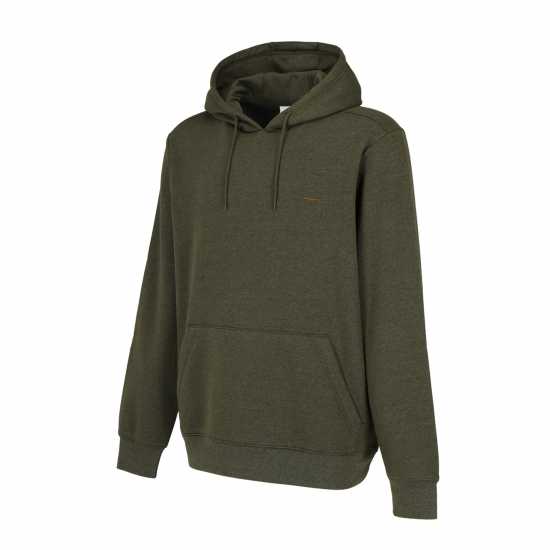 Slazenger Fleece Hoodie Mens Кахи Марл 