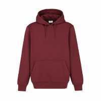 Slazenger Fleece Hoodie Mens Бордово 