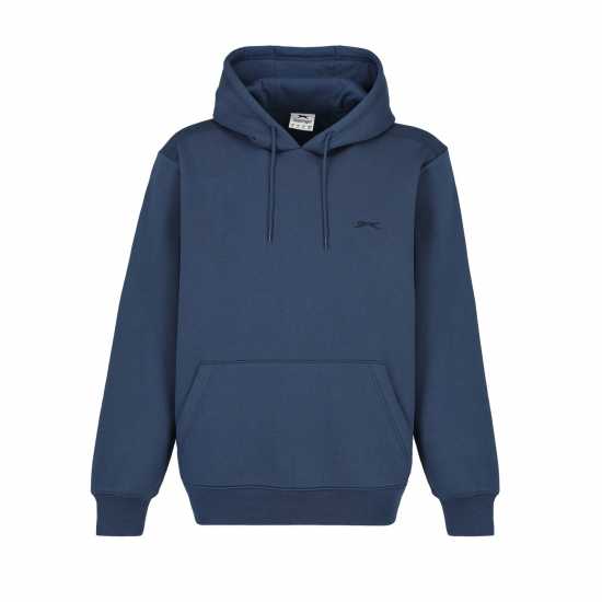 Slazenger Fleece Hoodie Mens Стил Син 