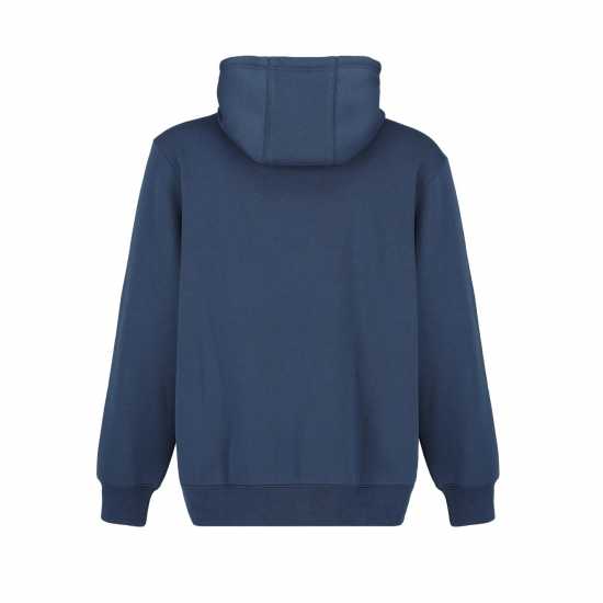 Slazenger Fleece Hoodie Mens Стил Син 