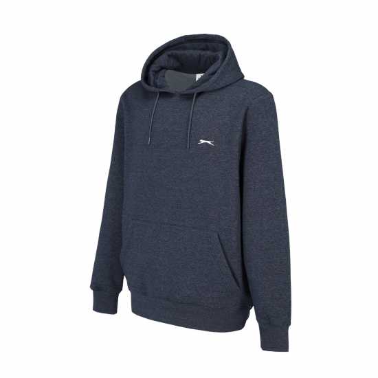 Slazenger Fleece Hoodie Mens Индиго Марл 