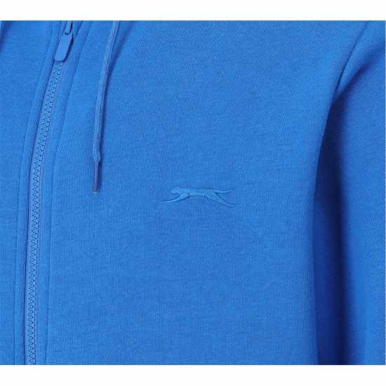 Slazenger Full Zip Hoodie Mens Кралски Мъжки суитчъри и блузи с качулки