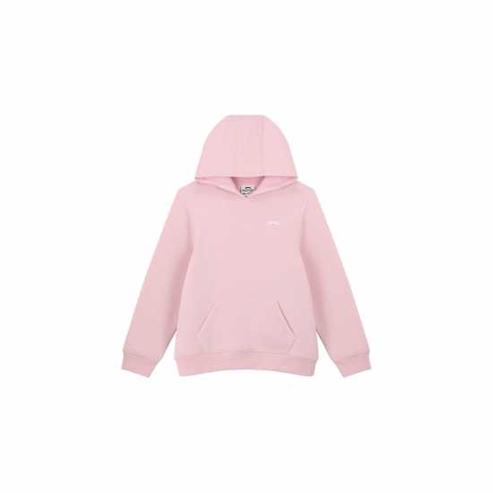 Slazenger Hoodie Junior Меко розово Детски суитчъри и блузи с качулки