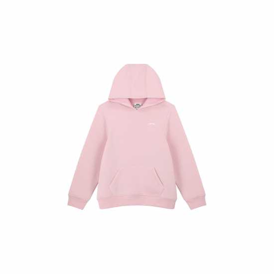 Slazenger Hoodie Junior Меко розово Детски суитчъри и блузи с качулки