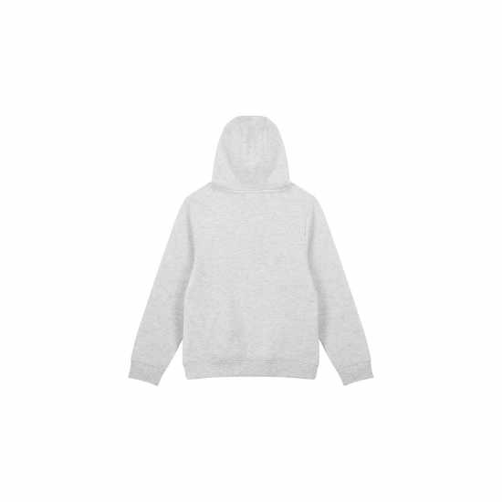 Slazenger Hoodie Junior Ледено сиво марл Детски суитчъри и блузи с качулки