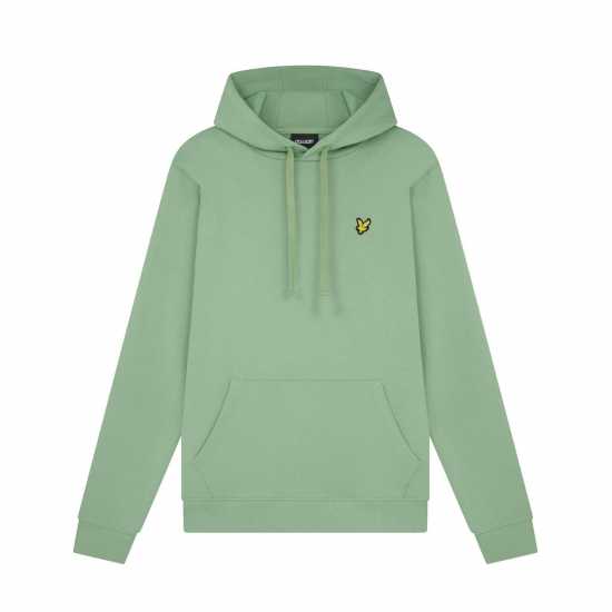 Lyle And Scott Logo Hoodie Глен Грийн W998 