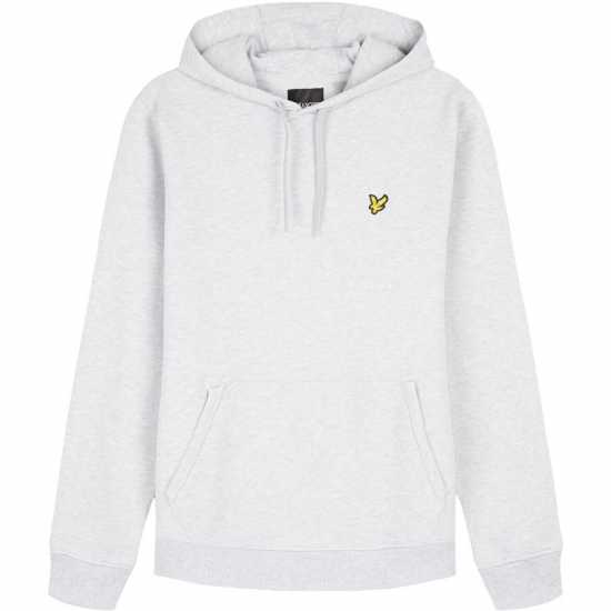 Lyle And Scott Logo Hoodie Сив Марл D24 