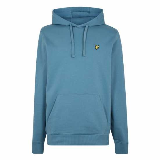 Lyle And Scott Logo Hoodie Скиптън Син 