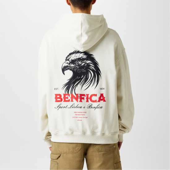 Legacies Benfica 120 Anos Hoodie Винтажно бяло 