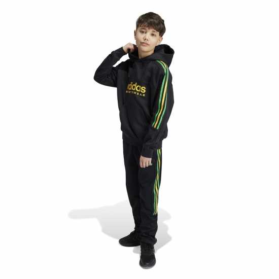 Adidas House Of Tiro Nations Pack Hoodie Juniors Черно/Злато Детски суитчъри и блузи с качулки