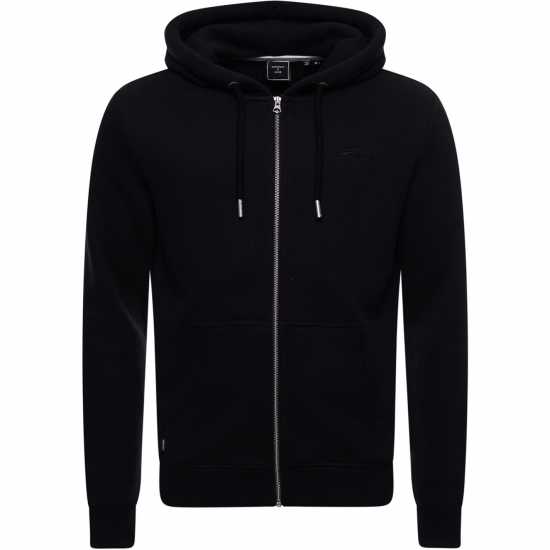 Superdry Basic Zip Hoodie Черно 02A 