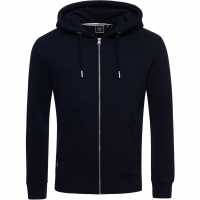 Superdry Basic Zip Hoodie Морска синьо 98T 