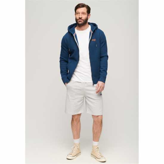 Superdry Basic Zip Hoodie Син J6P 