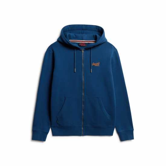 Superdry Basic Zip Hoodie Син J6P 