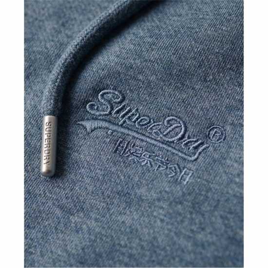 Superdry Basic Zip Hoodie Синьо камък 