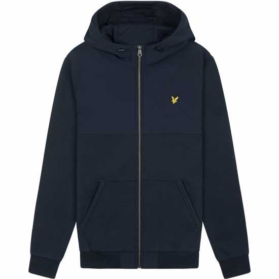 Lyle And Scott Softshell Zip Hoodie Тъмно морско Син Z271 