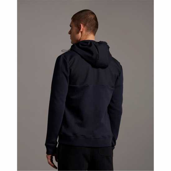 Lyle And Scott Softshell Zip Hoodie Тъмно морско Син Z271 